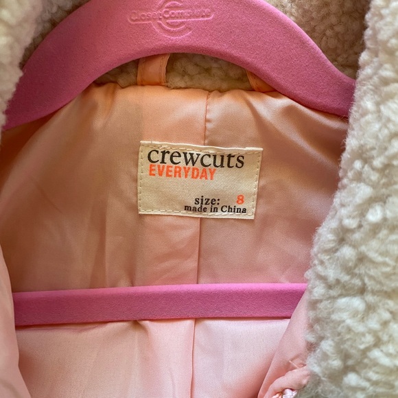 Crewcuts Size 8 Sherpa Jacket - Picture 4 of 6